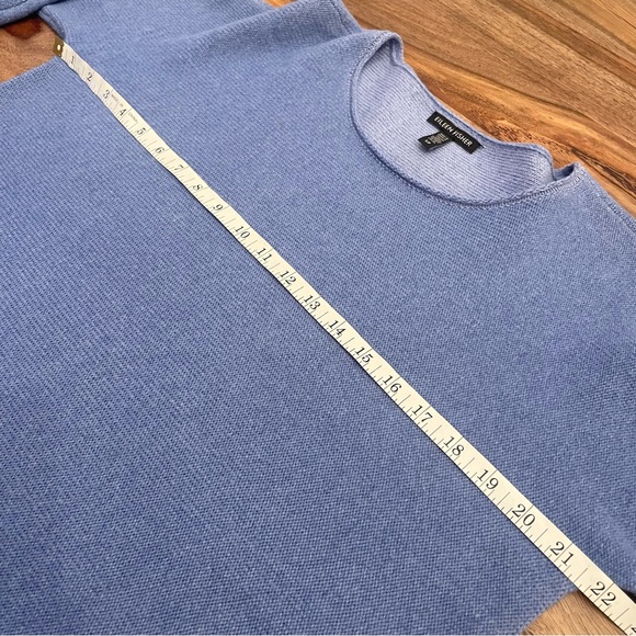 Eileen Fisher Cashmere Crew Neck Sweater - Picture 9 of 11